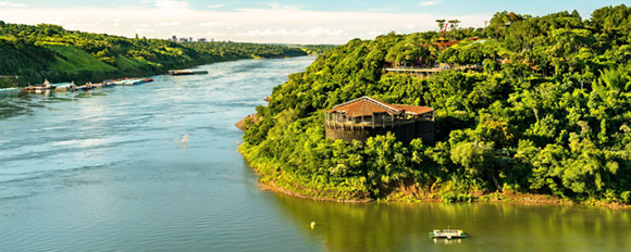 Paraguay hat keinen Meeranschluss, dafür wunderbare Flusslandschaften
