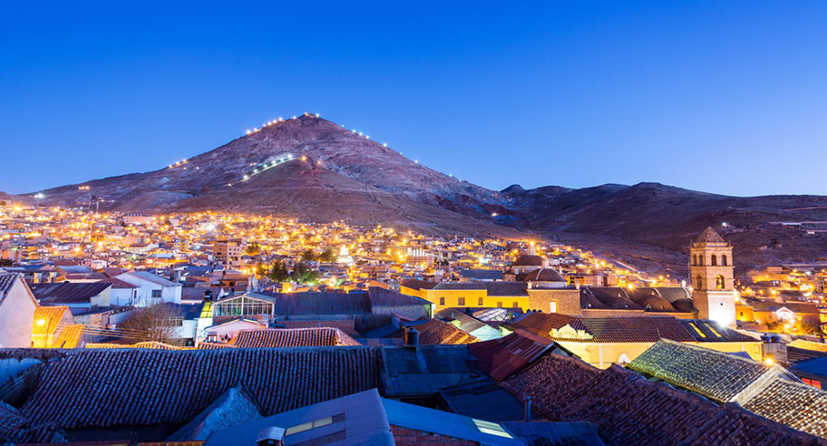 Bolivien Rundreisen Potosi Historisch Angebote günstig