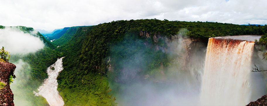 Guyanas Reisetipps Kaieteur-Wasserfälle